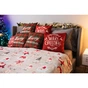 Плед Ardesto Christmas Flannel 160х200см, 100% поліестер, різдвяні котики (ART0120PB) - зменшене зображення 6
