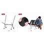 Крісло складане Naturehike Stellaluna L04 CNK2450JJ015, розмір M, чорне (6976023929410) - зменшене зображення 2