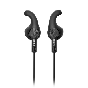Навушники Philips TAA3206 In-ear IP57 Wireless Mic (TAA3206BK/00) зображення 1