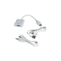 Перехідник HDMI M to VGA F (з кабелями аудіо і живлення від USB) ST-Lab (U-990 white) - уменьшенное изображение 4