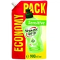 Засіб для ручного миття посуду Morning Fresh Sensitive Aloe Vera змінна упаковка 900 мл (5900998023430/5000101509858) - зменшене зображення 1