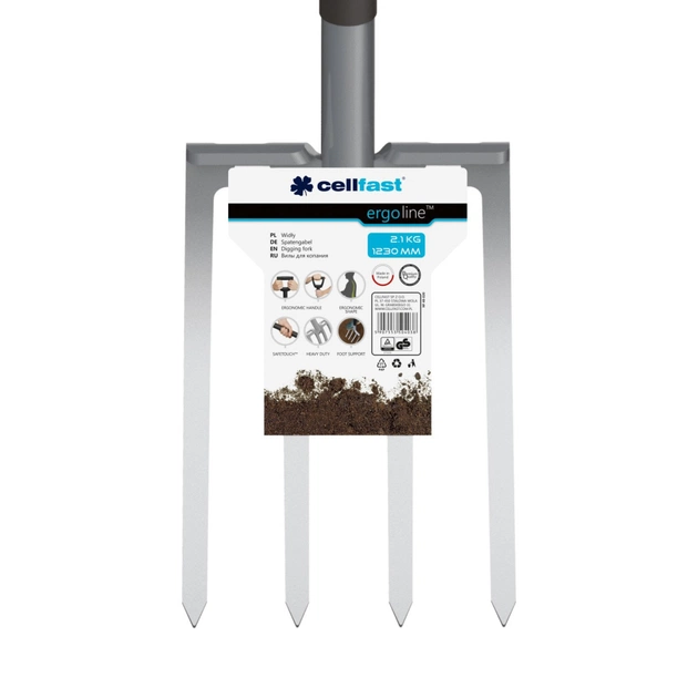 Вила Cellfast ERGO, 123 см, 2.1 кг (40-020) - зображення 5