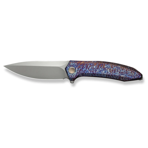 Ніж Weknife Acuminal, Rainbow Titanium, Stonewash (WE23070-4) - picture 1