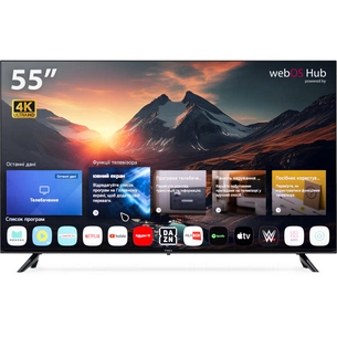 Телевізор Vinga S55UHD25QWEB зображення 1