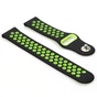 Ремінець BeCover Nike Style для Huawei Watch GT/GT 2 46mm/GT 2 Pro/GT Active/Honor Watch Magic 1/2/GS Pro/Dream Black-Green (705793) - зменшене зображення 1