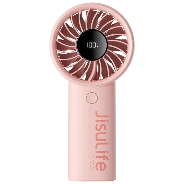 Вентилятор Jisulife Handheld Fan Life 4 (3600mAh) Pink - зображення 1