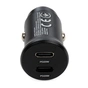 Зарядний пристрій Vinga 40W PD 2xUSB-C (20W+20W) Car Charger (VCPCCCC40) - зменшене зображення 3