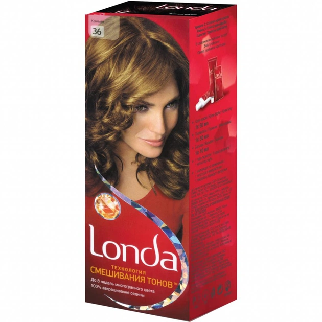 Фарба для волосся Londa стійка 36 Коньяк (4015203134366) - зображення 1