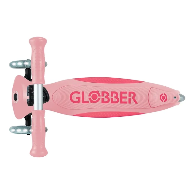 Самокат Globber серії Elite Lights пастельно-рожевий Колеса з підсвічуванням (439-710-3) - изображение 6