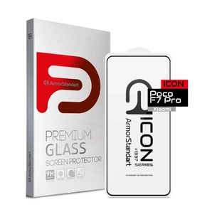 Скло захисне Armorstandart Icon Xiaomi Poco F7 Pro Black (ARM80410) зображення 1