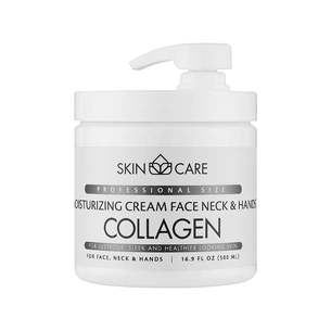 Крем для тіла Dead Sea Collection Skin Care Collagen Moisturizing & Nourishing Cream 500 мл (7290107427609) изображение 1