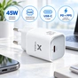 Зарядное устройство Vinga USB-C PD PPS 45W (VCR45CB) - уменьшенное изображение 4