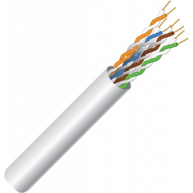 Кабель мережевий FinMark UTP 50м CAT5e 4P 24AWG PVC W Pull Box (163144) - зображення 1