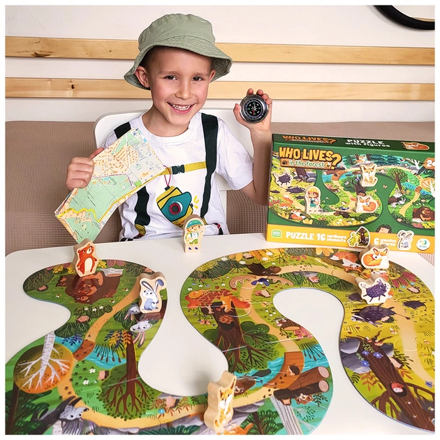 Пазл DoDo Хто живе в лісі? (300608) - picture 8