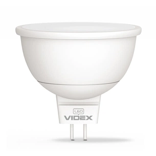 Лампочка Videx MR16e 3W GU5.3 4100K 220V (VL-MR16e-03534) зображення 1
