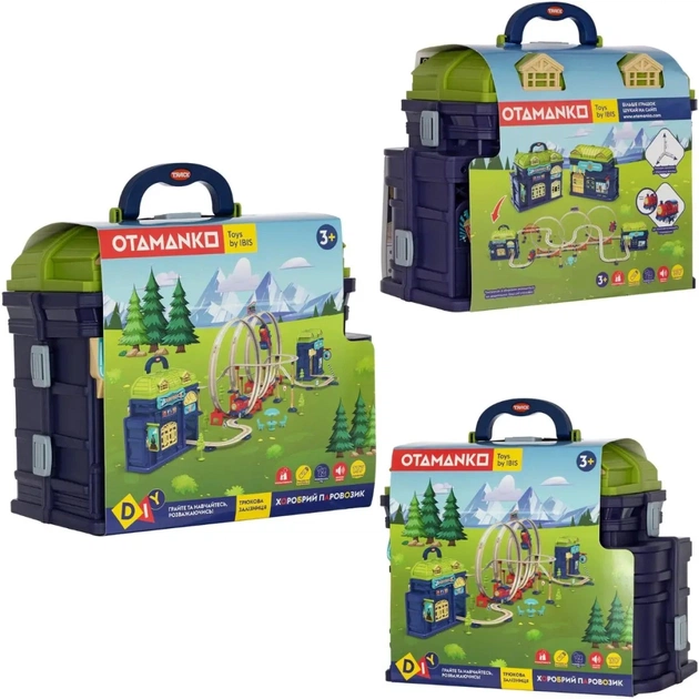 Железная дорога Otamanko Храбрый паровозик трюковая железная дорога 137 деталей (89960) - изображение 10