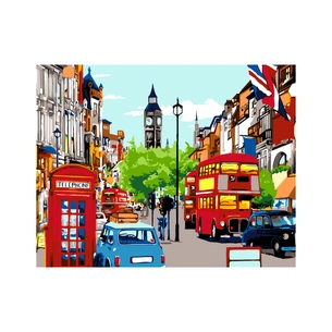 Картина по номерам Rosa Start London Street 35х45 см (4823098531494) зображення 1