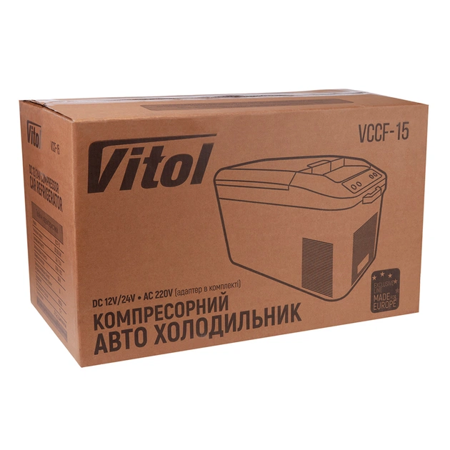 Автохолодильник VITOL 15 л. (VCCF-15) - зображення 11