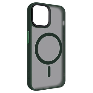 Чохол до мобільного телефона Armorstandart Uniq Magsafe Apple iPhone 14 Dark Green (ARM75324) зображення 1