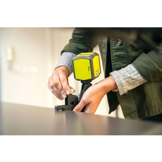Лазерний нівелір Ryobi RBCLLG1 до 15м, перехресний, зелений промінь (5133004864) - picture 4