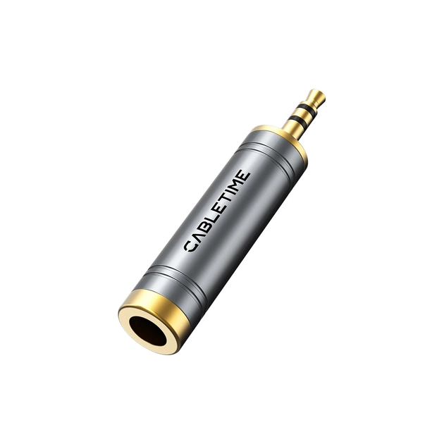 Переходник 3.5mm M to 6.35mm F Cabletime (CA915132) - изображение 1