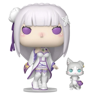 Фигурка Funko Pop набор серии Re:ZERO - Эмилия с Паком (86515) изображение 1