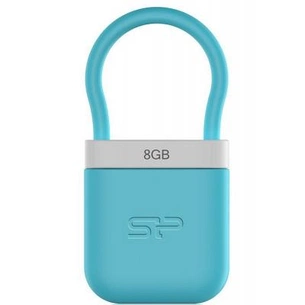 USB флеш накопичувач Silicon Power 8Gb Unique 510 blue (SP008GBUF2510V1B) зображення 1