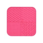 Універсальний посуд для тварин WAUDOG Silicone Килимок для злизування 19х19х1 см рожевий (23527) - уменьшенное изображение 3