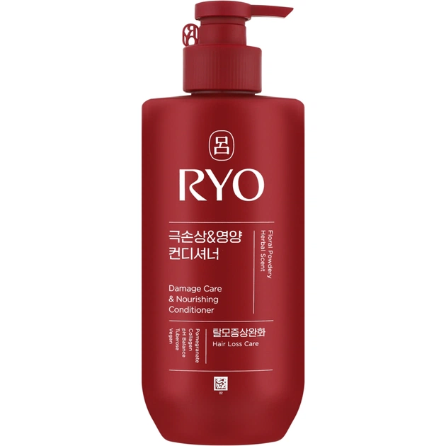 Кондиціонер для волосся Ryo Damage Care & Nourishing Conditioner 480 мл (8809803590242) - зображення 1