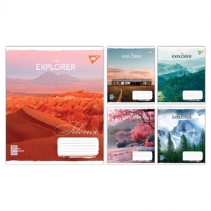 Зошит Yes The Explorer А5 36 аркушів клітинка (767853) зображення 1