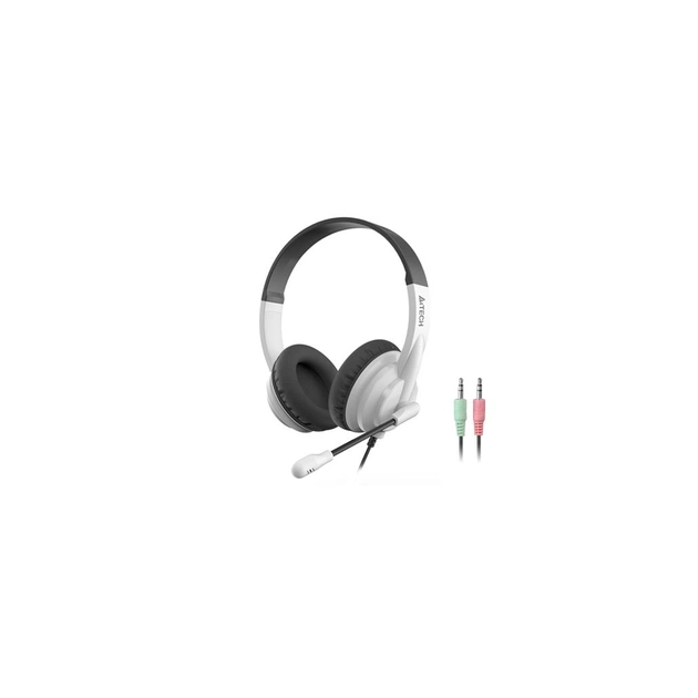 Навушники A4Tech HS-10 Black+White - изображение 1