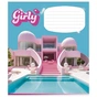 Зошит Школярик Girly (Дівчачі штучки) 12 аркушів клітинка (012-3330K) - уменьшенное изображение 3