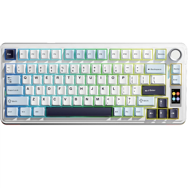 Клавиатура беспроводная Aula S75 Pro White (6978080502148) - изображение 1
