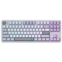 Клавіатура Dark Project ALU87 Daylight ABS RGB Mech G3MS Zircon White/Grey (DPKB_DAYLIGHT_87_ANSI_UA) - зменшене зображення 2