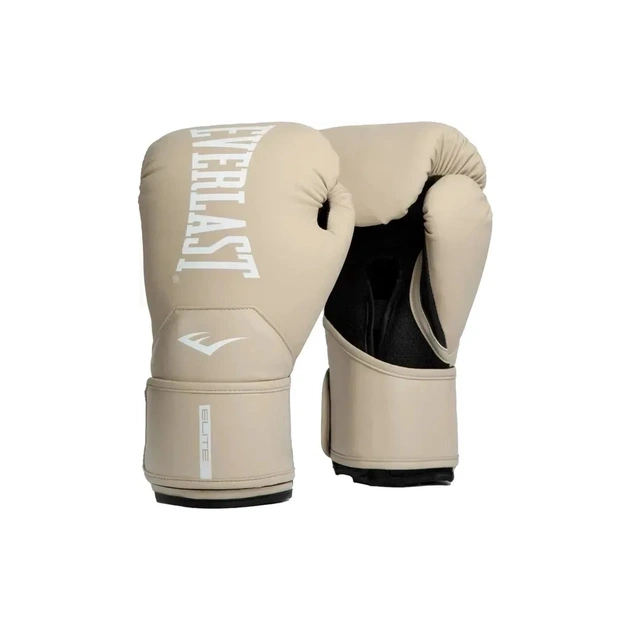 Боксерские перчатки Everlast Elite 2 Boxing Glove P00003318 бежевий 16 унцій (009283624187) - изображение 1