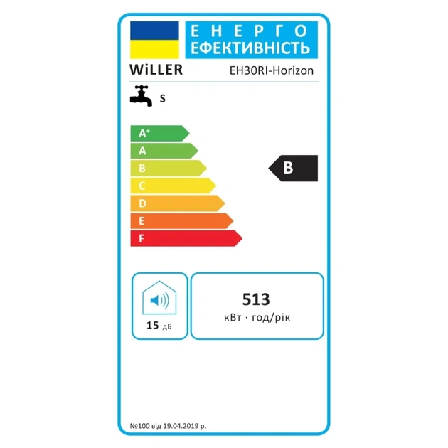 Бойлер Willer EH30RI-Horizon - picture 6