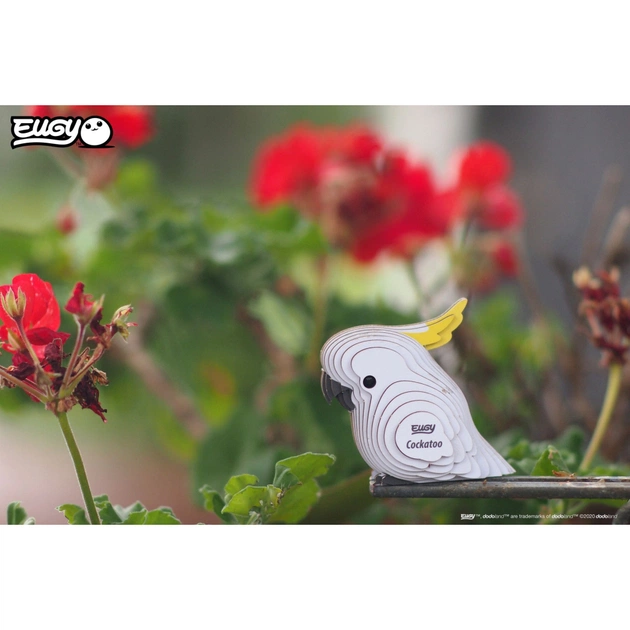 Пазл Eugy 3D Зоопарк Папуга Какаду (XEG-028) - picture 9