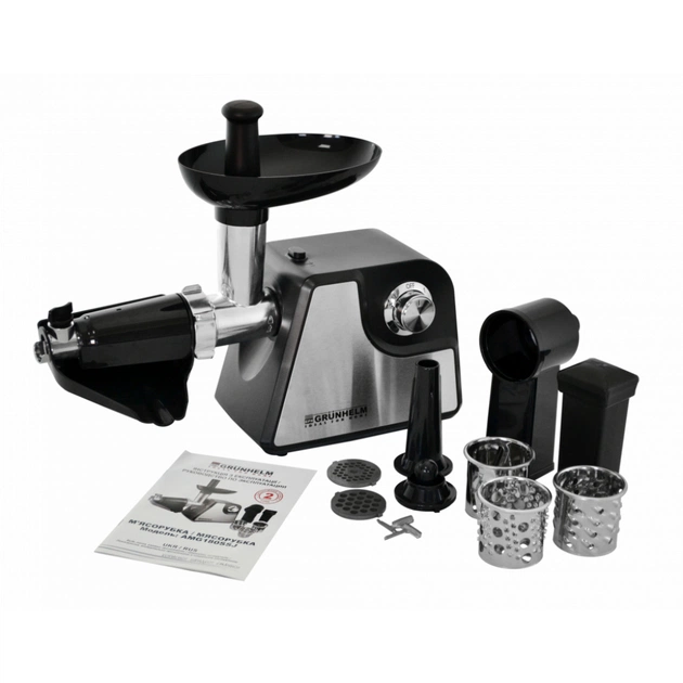М'ясорубка Grunhelm AMG180SSJ - picture 6