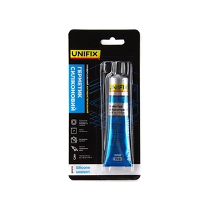 Герметик автомобільний Unifix універсальний (білий) тюбик 50 мл зображення 1