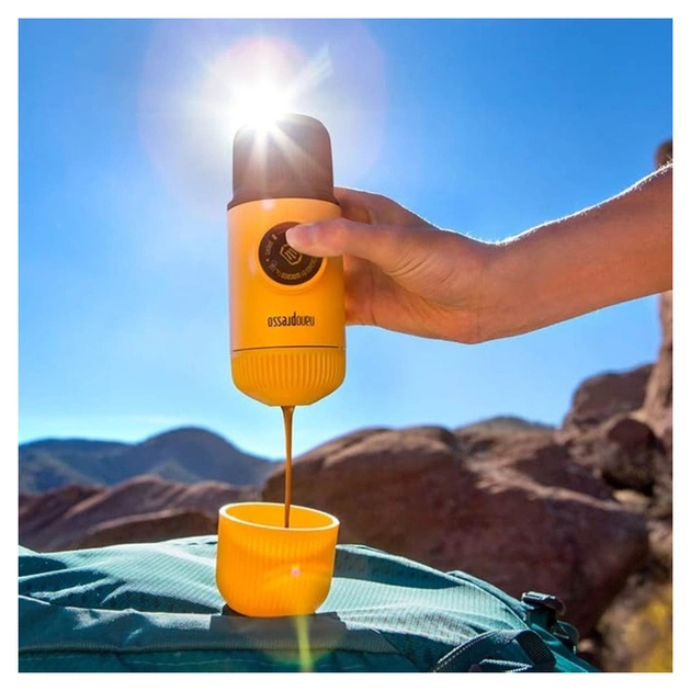 Кавоварка кемпінгова Wacaco Nanopresso жовта (WNANOYELLOW) - picture 3