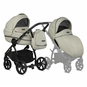 Коляска TUTIS 2 в 1 Uno+ Leather Black Sesam (1072168) зображення 1