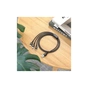 Дата кабель USB 2.0 AM to Lightning + Micro 5P + USB-C 1.0m black BOROFONE (6974443384666) - зменшене зображення 2