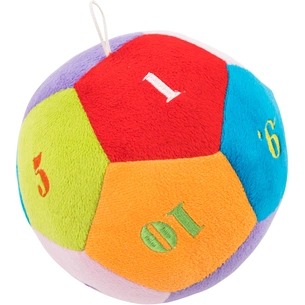 М'яка іграшка Tigres 1 м' ячик з цифрами (ІГ-0001) зображення 1