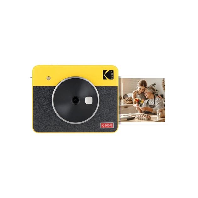 Камера миттєвого друку Kodak Mini Shot 3 Retro Yellow (C300R) - зображення 1