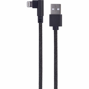 Дата кабель USB 2.0 AM to Lightning 0.2m corner Cablexpert (CC-USB2-AMLML-0.2M) зображення 1