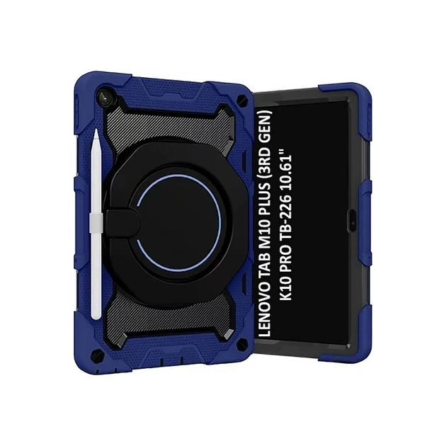 Чохол до планшета BeCover Lenovo Tab M10 Plus TB-125F (3rd Gen)/K10 Pro TB-226 10.61" Blue (709926) - зображення 1