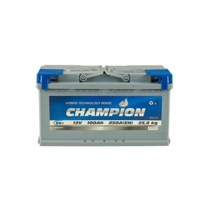 Акумулятор автомобільний Champion 100 Ah/12V Euro (CHG100-0) зображення 1