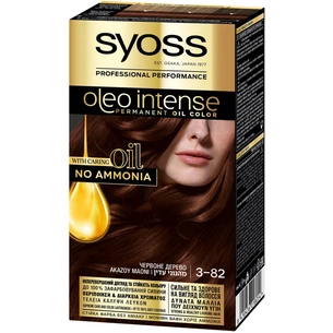 Фарба для волосся Syoss Oleo Intense 3-82 Червоне дерево 115 мл (8410436218054) зображення 1