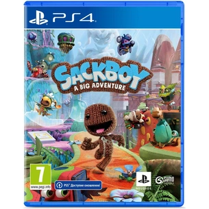 Гра Sony Sackboy a Big Adventure [PS4, Russian version] (9822820) зображення 1
