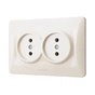 Розетка Videx BINERA 2ая кремова (VF-BNSK2-CR) - зменшене зображення 2